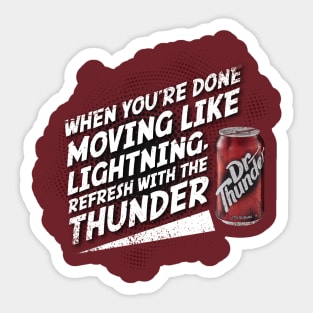 Dr. Thunder Sticker